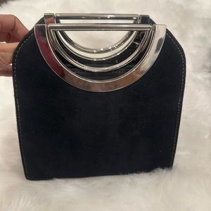 Suede small bag